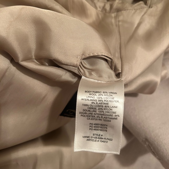 Babaton Stedman Coat in Bone - Picture 9 of 10